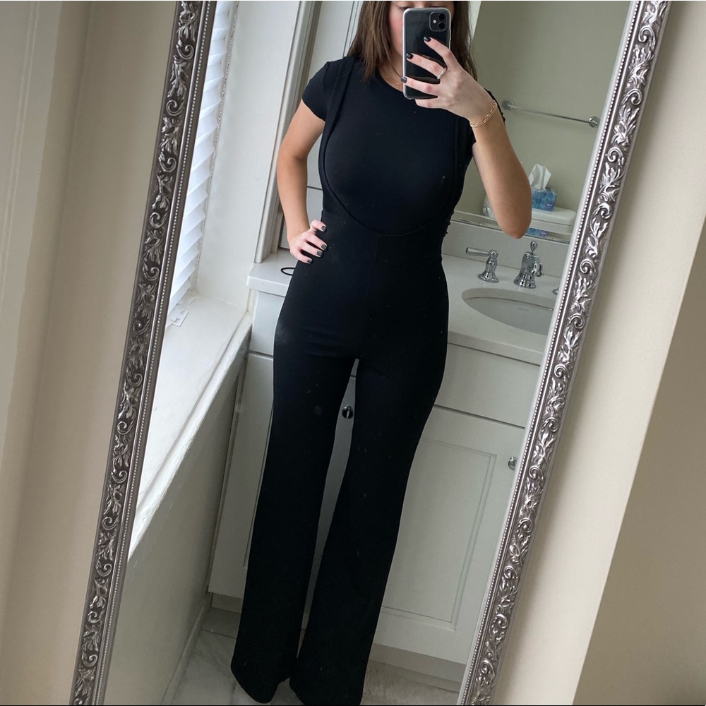 Suspender Straps Jumpsuit